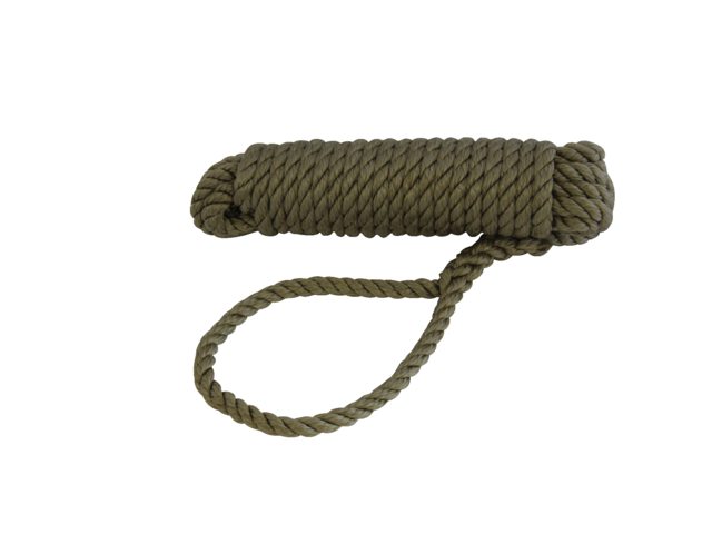 Landvast polypropyleen 12mm 12m manilla