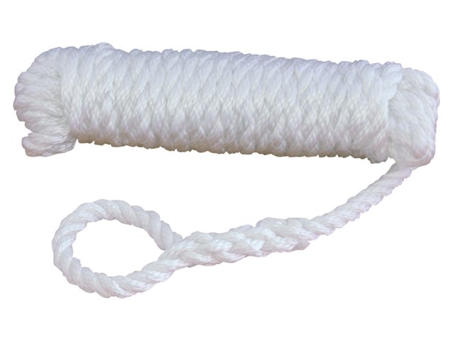 Fenderlijn polypropyleen 10mm 2.5m wit