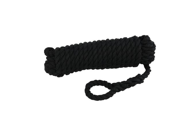 Fenderlijn polypropyleen 8mm 2.5m zwart