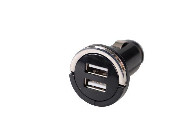 12V>usb adapter dubbel