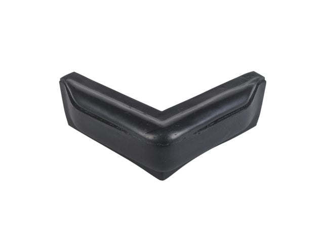 Steigerfender hoek 25+25x7x10cm zwart