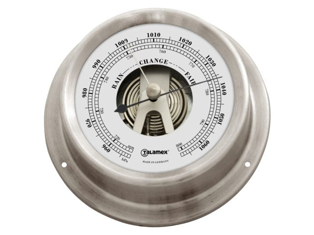 Barometer rvs 125/100mm