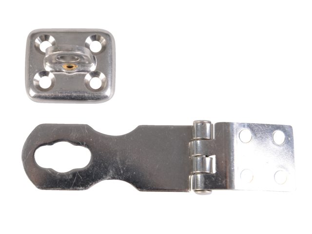 Overval sluiting rvs 75mm