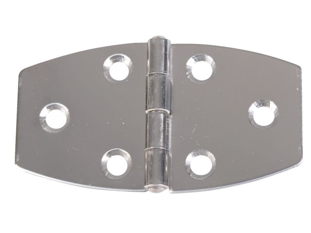 Scharnier rvs 38x70mm