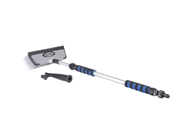 Dekborstelset met waterdoorloop