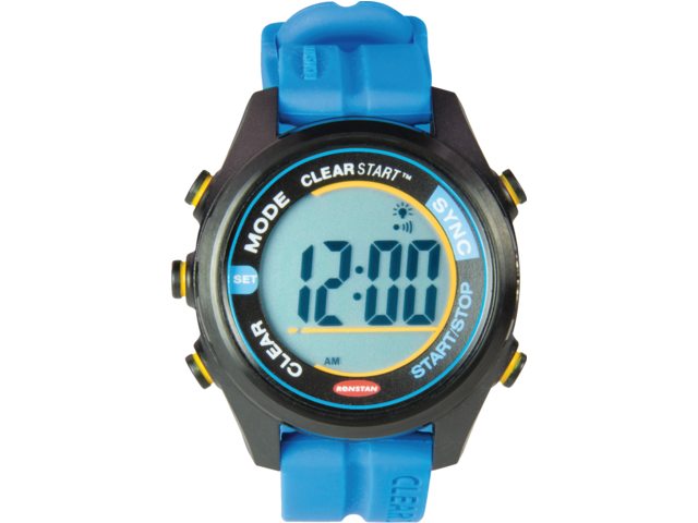 Clear start sailwatch 40mm Blauw/Zwart