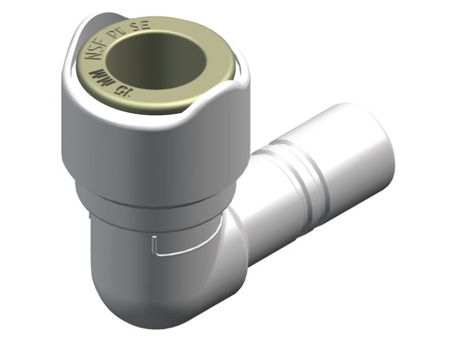 WX1522 Verloop bocht 90ø 15mm (2ST)