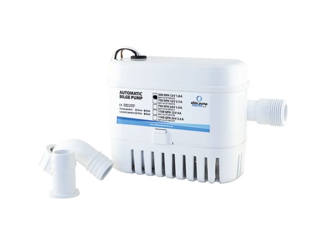 Bilge pomp automatisch 500gph 12V