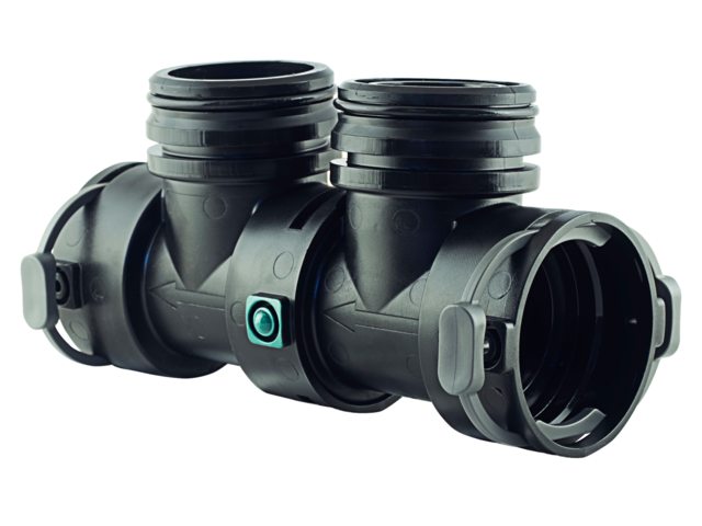 By-pass connector bilge pomp