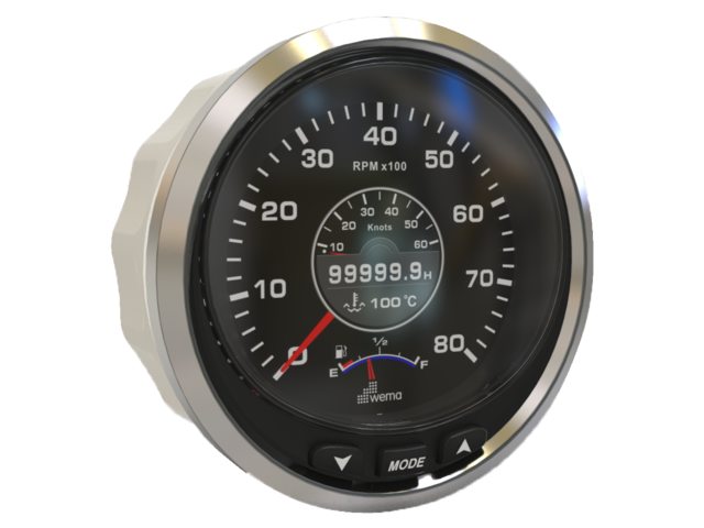 Multifunctioneel display rond 3" NMEA2000