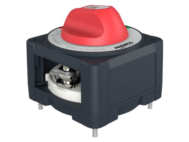 Accuschakelaar on/off opbouw