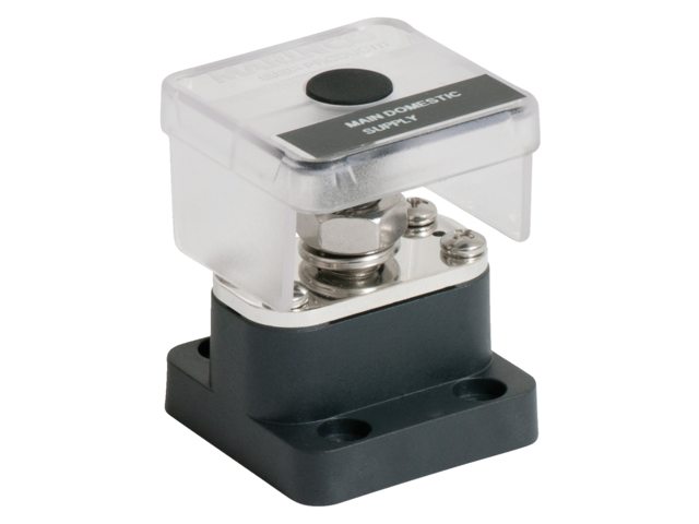 Vermogensklem 10mm stud, 4 terminals