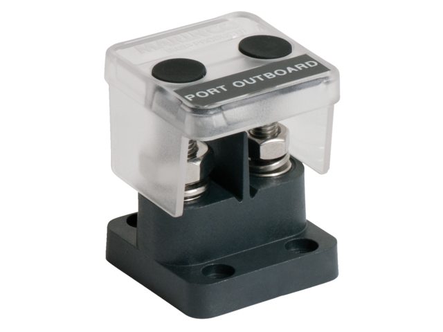 Vermogensklem 1x8mm & 1x10mm stud