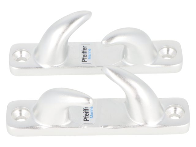 Boegklampen aluminium 107mm