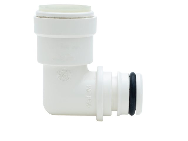 Slangaansluiting 90ø 5/8"