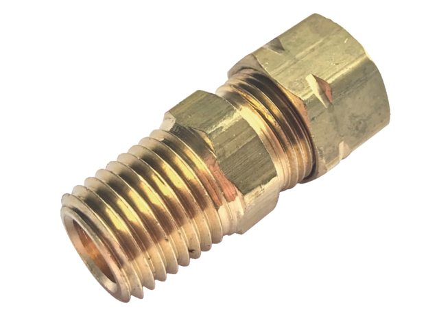 Rechte koppeling SF38 3/8" voor stuurpomp