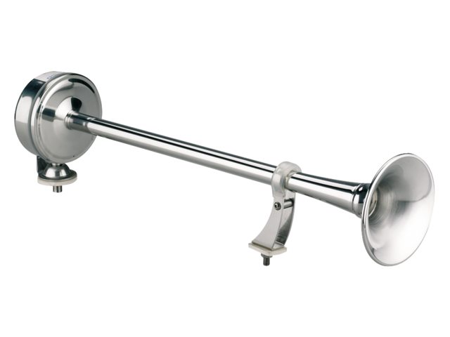 Hoorn rvs 470mm 24V enkel