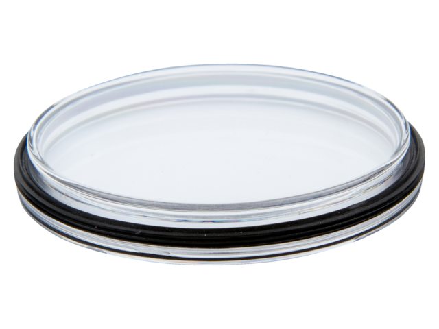 Vervangglas voor 85mm instrument incl. o-ring