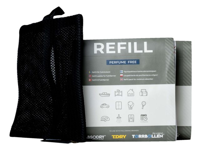 Vochtvanger hanger textile