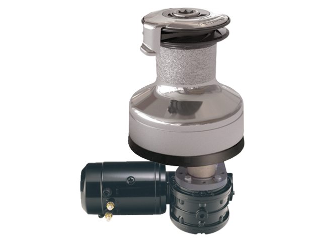 49540218 40EST EVO© elektrische lier compleet chrome 12V (relais gemonteerd)