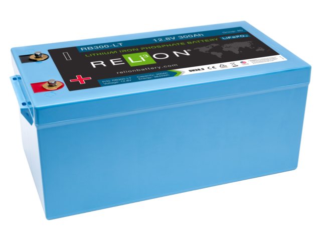 Accu lithium LiFePO4 12.8V Low temperature