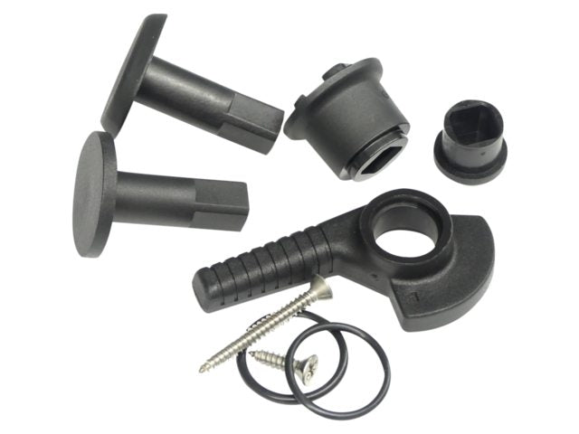 360255992 Handgrepen set klein zwart links voor flush 3G luiken