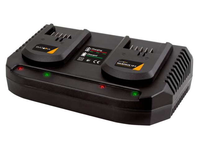 Maxxpack 18V duo-lader 2 x 3.5Ah
