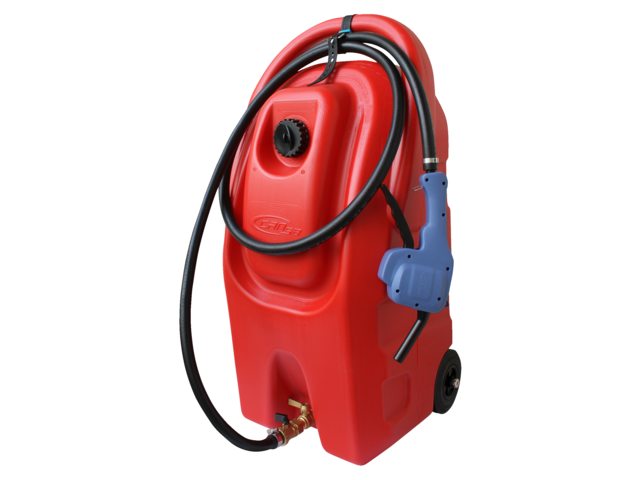 Mobiele brandstoftank 59L met 3m slang en tankpistool