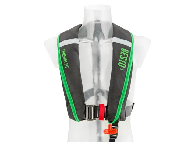 Besto Comfort fit 180N mh zwart/groen