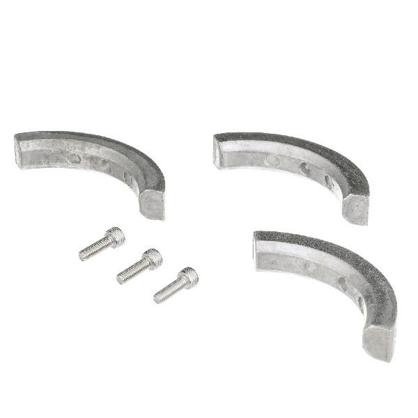 Quicksilver 8M6008002 aluminium anode kit voor Volvo hekdrive