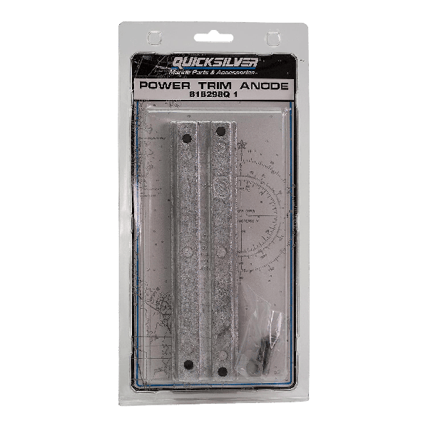 Quicksilver 818298Q1 aluminium power trim anode voor Mercury Mariner