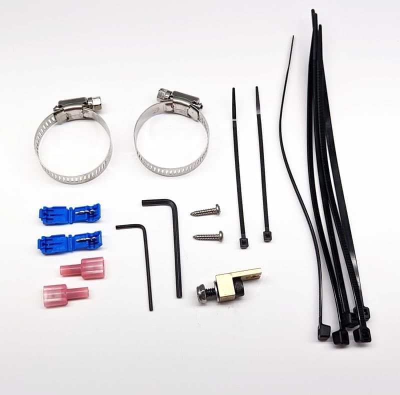 Perfect Pass Kleinteiletasche mit Messing-L-Bügel