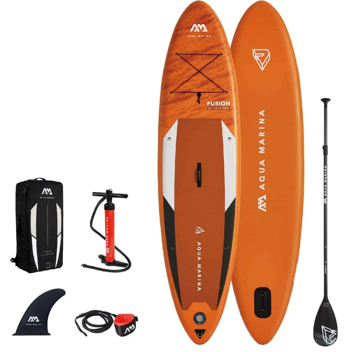 Sup Wave Board Aquamarina - Tavola Da Stand Up Paddle, Rosso/Arancione - Foto 12