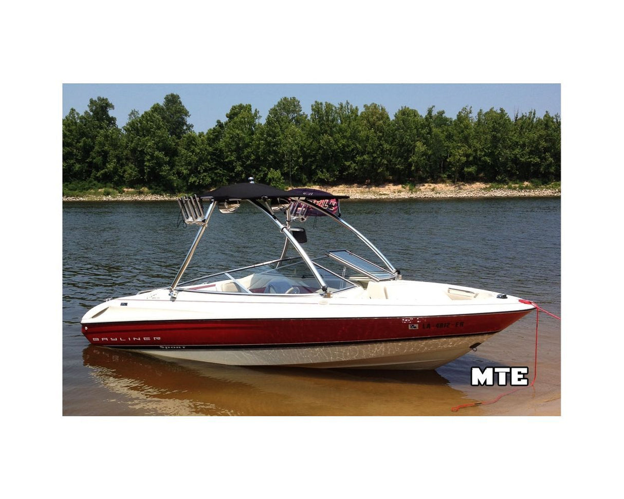 Monster Tower MTE Over The Top Bimini Zwart – tower zonnescherm