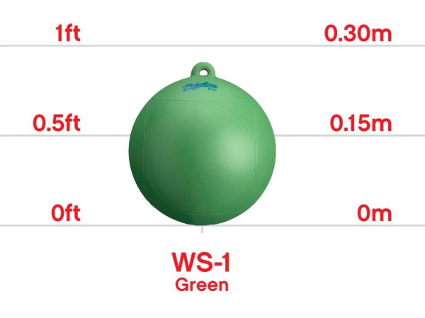 Polyform WS-1 slalomboei geel