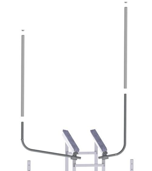 Basta Boatlifts Zentrierführungssatz Aluminium für Bootslift