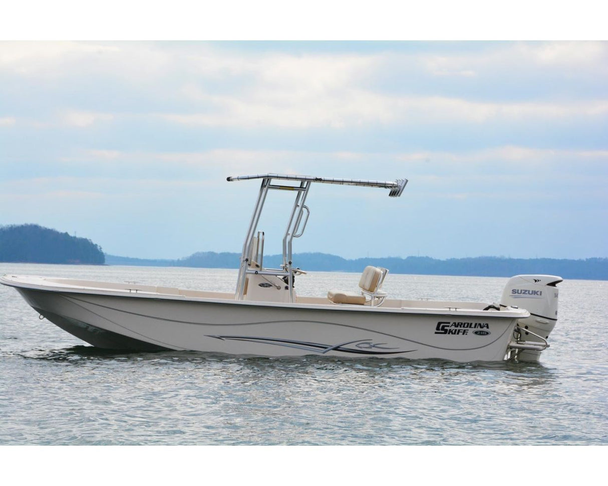 Fishmaster Original Folding T-Top White – for console boats