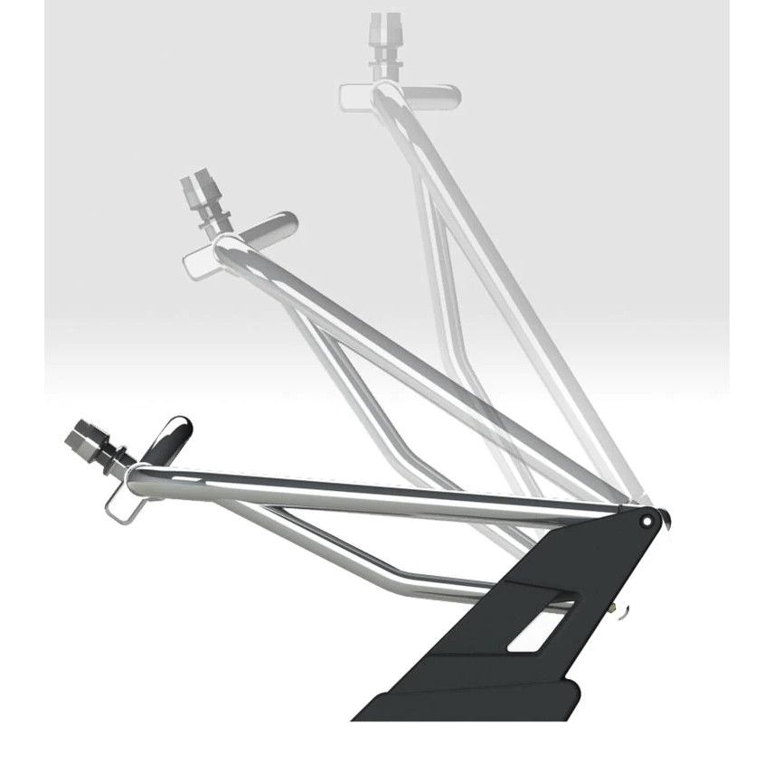 Monster Tower HS-1 Wakeboard Tower poliert eloxiert