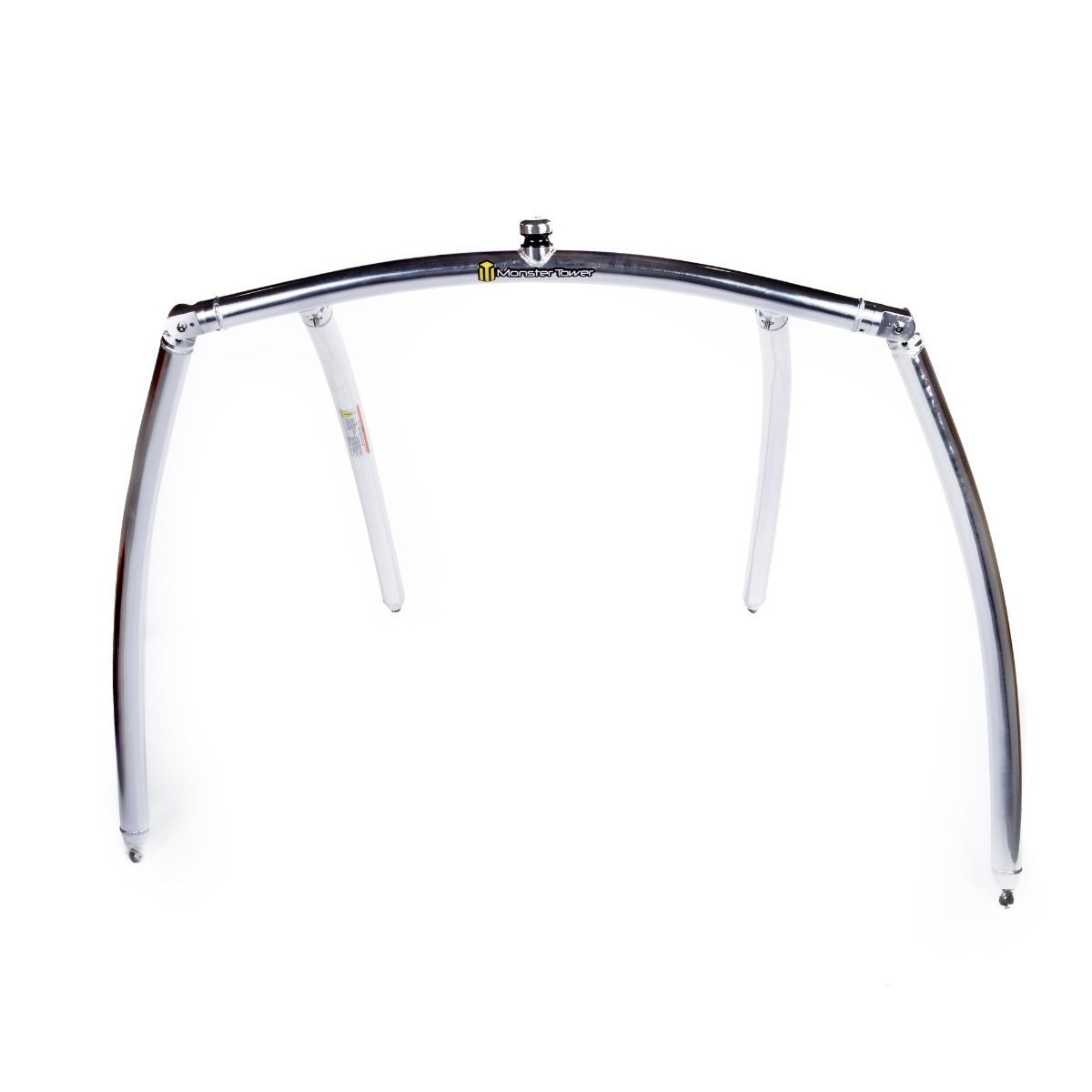 Monster Tower MTE Wakeboardturm poliert – Breite 1,52–2,60 m