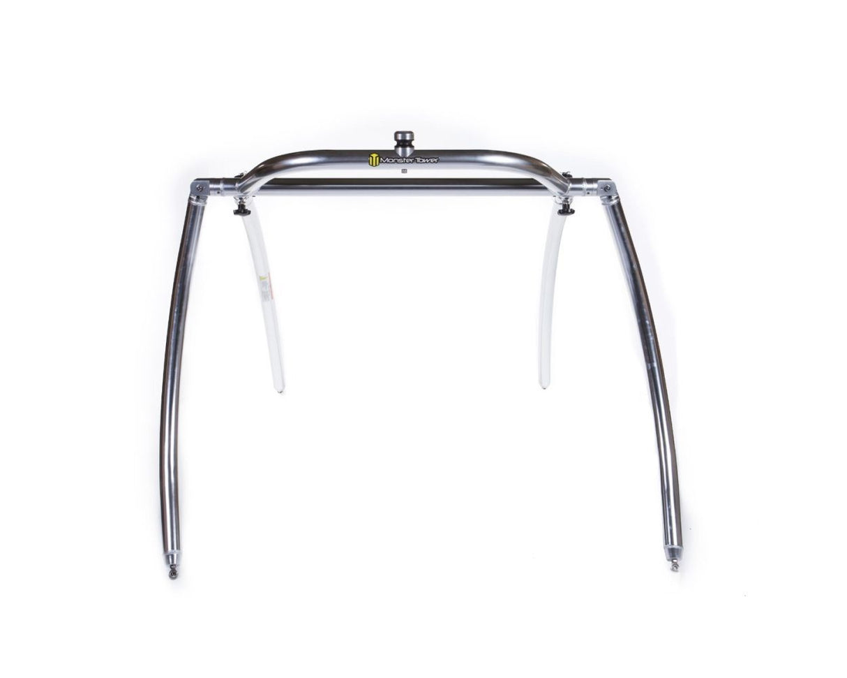 Monster Tower MT2 Wakeboard Tower poliert – universell klappbar