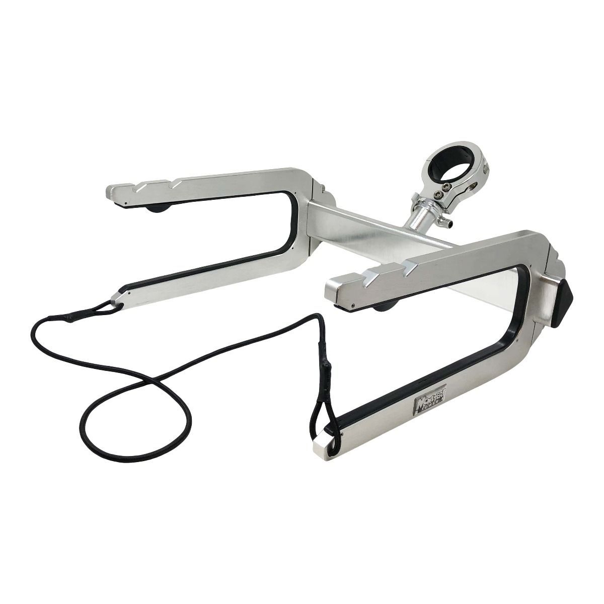 Monster Tower Kneeboard Rack with Universal Inserts Brushed