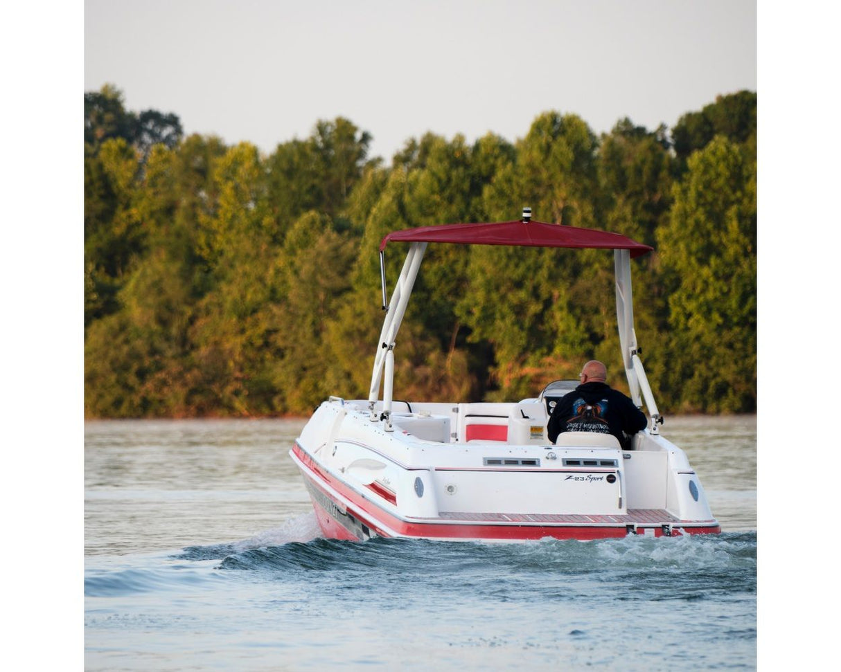 Monster Tower MT7 Wakeboard-Tower weiß – für Boote 193–274 cm breit