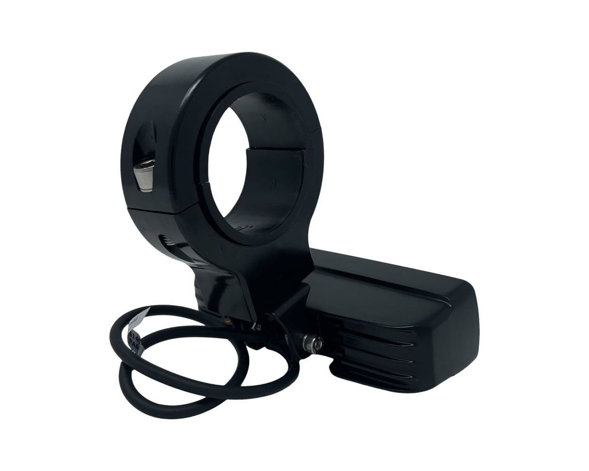 Monster Tower LED-Turmleuchte schwarz – Universal-Klemmeinsätze 4,13–6,35 cm