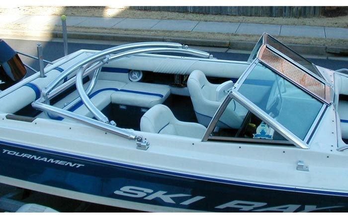 Monster Tower MT1 universeller faltbarer Wakeboard-Turm schwarz