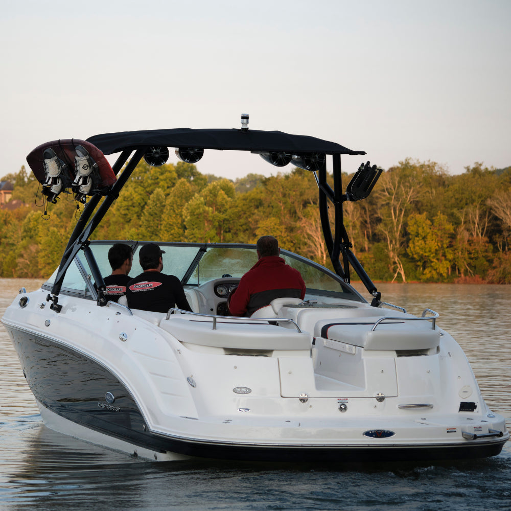 Monster Tower MT7 Over The Top bimini zwart – voor boottoren