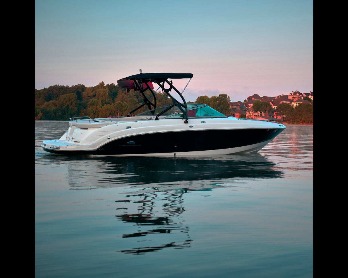 Monster Tower MT7 Over The Top bimini zwart – voor boottoren