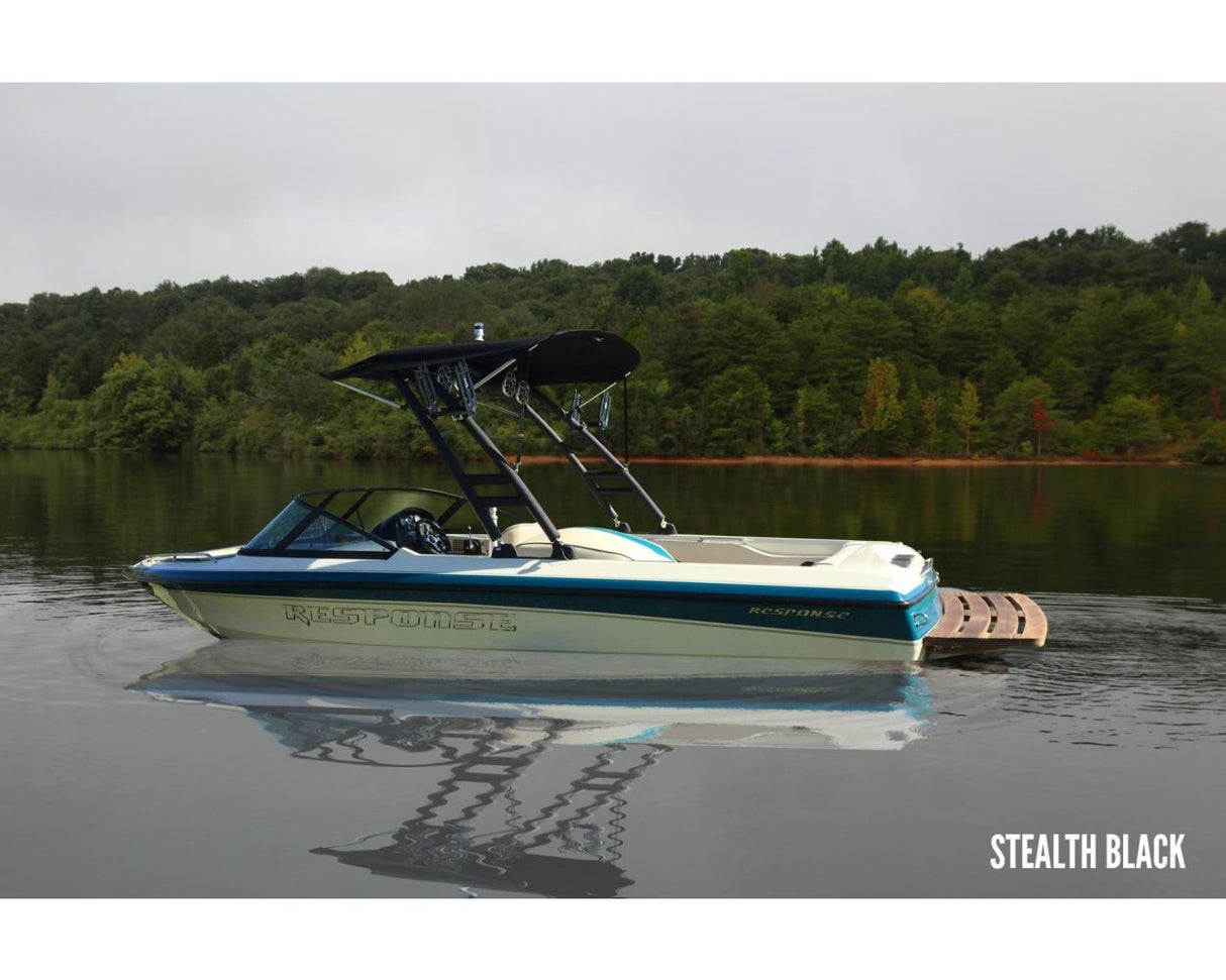 Monster Tower MTK XL Over The Top Bimini Zwart – Sunbrella doek