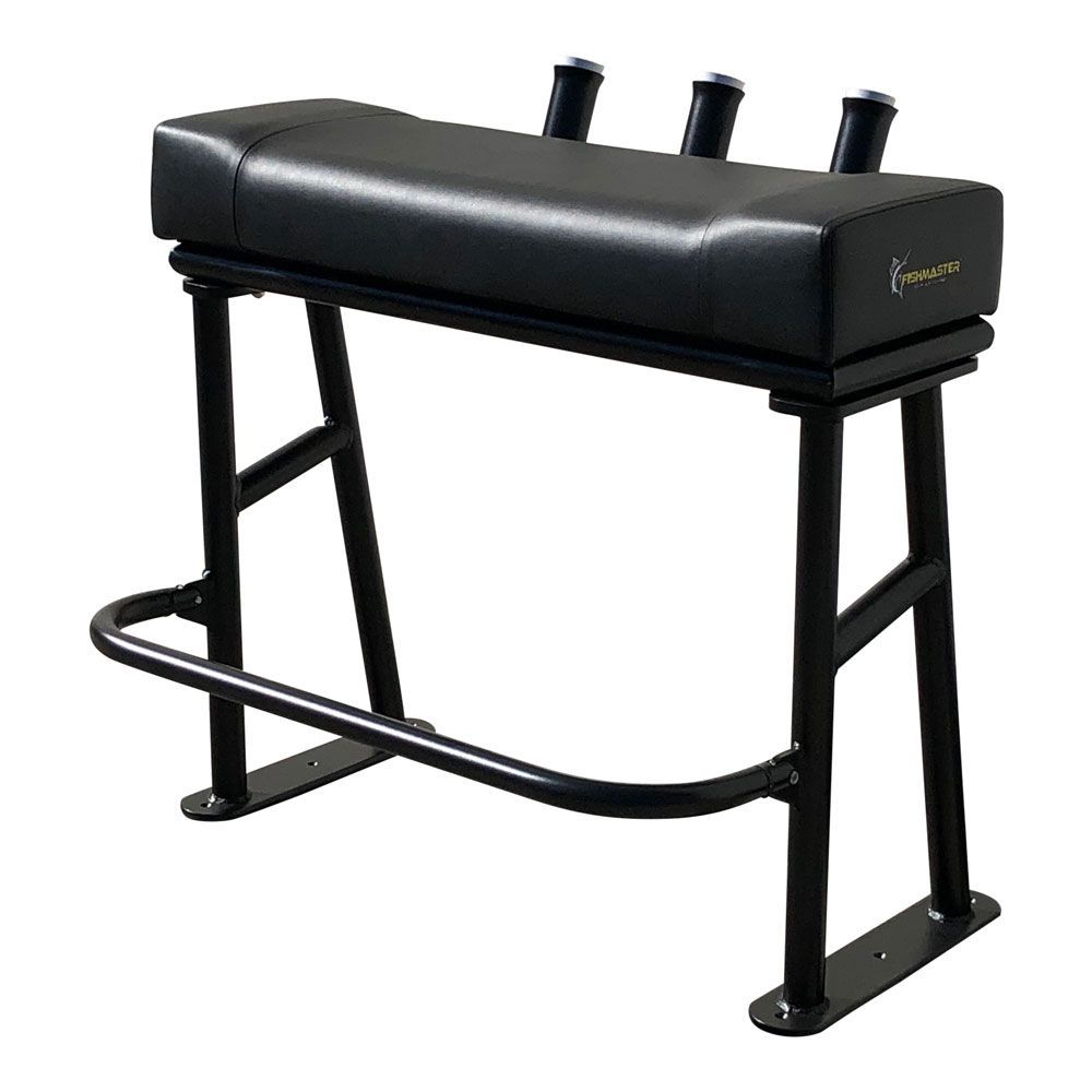 Fishmaster Original Leaning Post Black with black seat