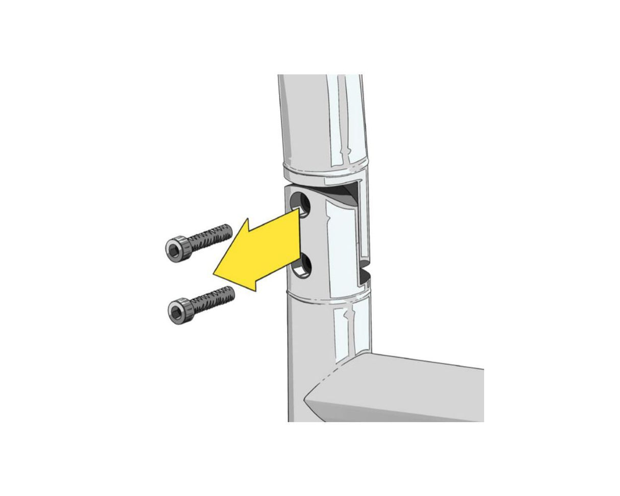 Fishmaster Original Schnellverschlussknöpfe 4er-Set – für Original T-Top
