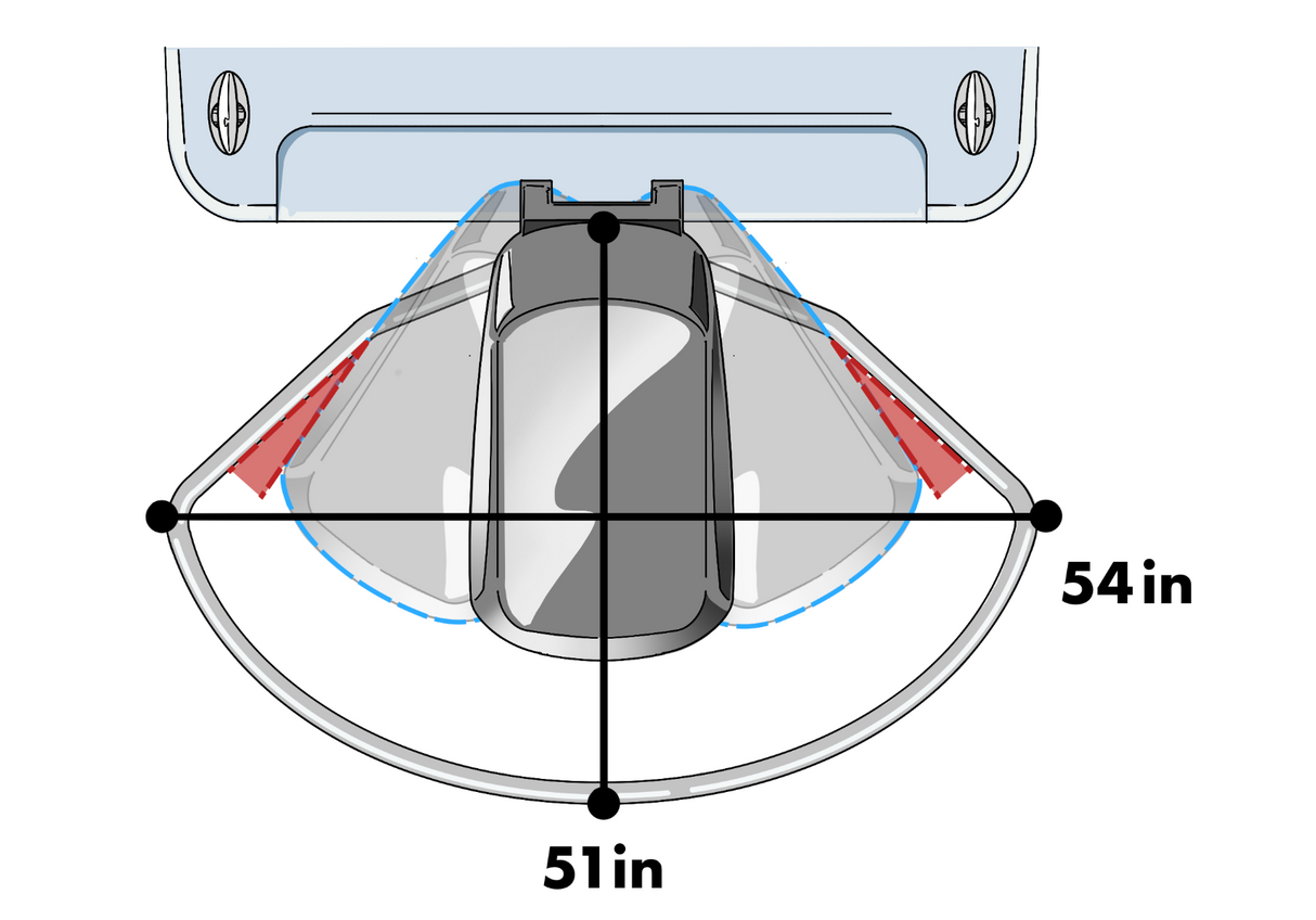 Turboswing Ski Tow Bar MAX – towing bracket for outboard motors